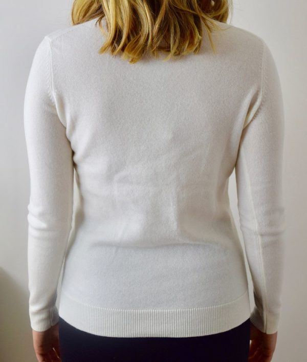 yalda v neck cashmere sweater 3